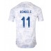 Frankrike Ousmane Dembele #11 Replika Borta matchkläder VM 2022 Korta ärmar